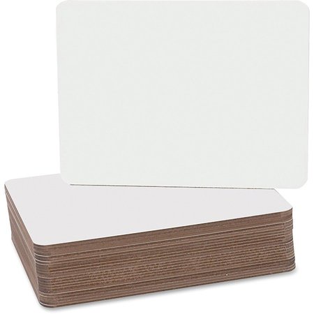 FLIPSIDE Dry Erase Board, 9-1/2"x12", 24/PK, White PK FLP12064